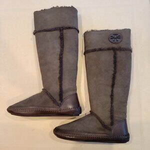 Tory Burch Shearling Boots, Size 11